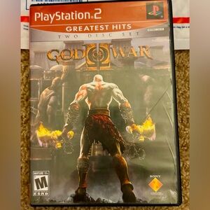 God of War PS2 Game - TWO DISC SET
